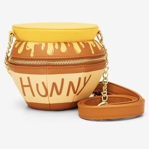 Loungefly Disney Winnie the Pooh Hunny Pot Figural Crossbody Bag